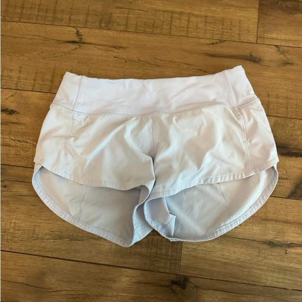 Light blue Lululemon shorts - speed up